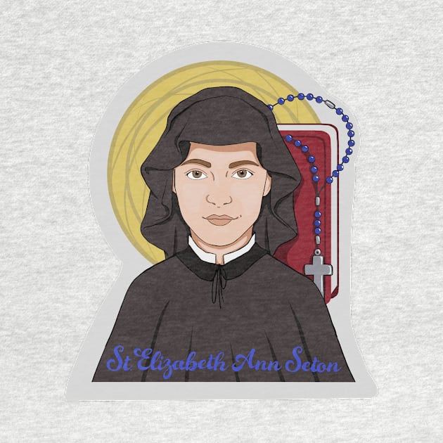 St. Elizabeth Ann Seton by mfrancescon13